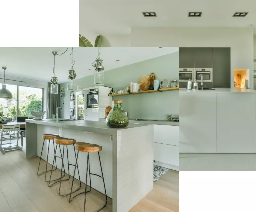 CRN Studio kitchen finishing work in progress